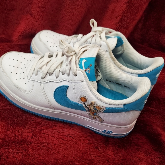 Nike Air Force 1 '07 Low Hare Space Jam Shoes - Picture 4 of 9